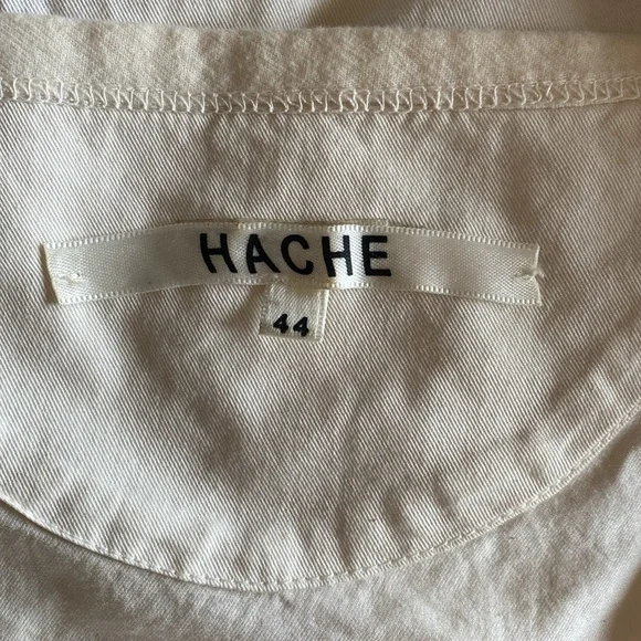 Hache Made in Italy 🇮🇹 💯 Cotton Dress Side Pockets Butter Soft Never Used